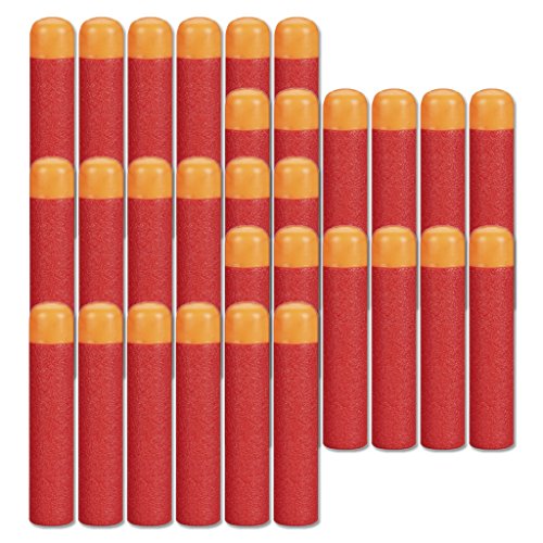 COSORO Recambio de 9,5u00a0cm espuma dardos para Nerf N-Strike Elite Mega serie Blasters pistola de juguete, 96PCS
