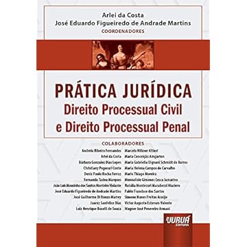 Capa do livro Prática Jurídica - Direito Processual Civil e Direito Processual Penal