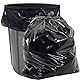 aluf Kunststoffe PG6, die 6060 niedrige Dichte Repro Mischung Zwickel Dichtung einzeln gefaltet Tasche, 55–60 Liter Kapazität, 147,3 cm Länge x 96,5 cm Breite, Schwarz (100 Stück)