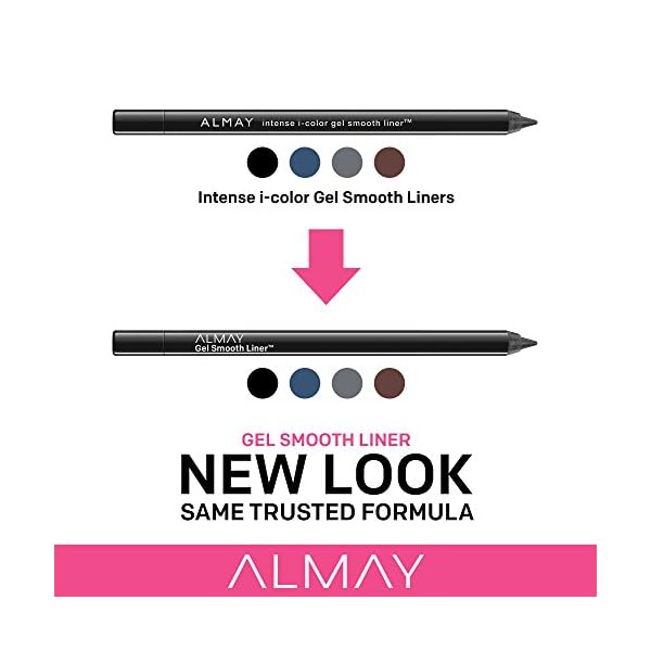 Almay Gel Smooth Eyeliner, Navy, 1 count