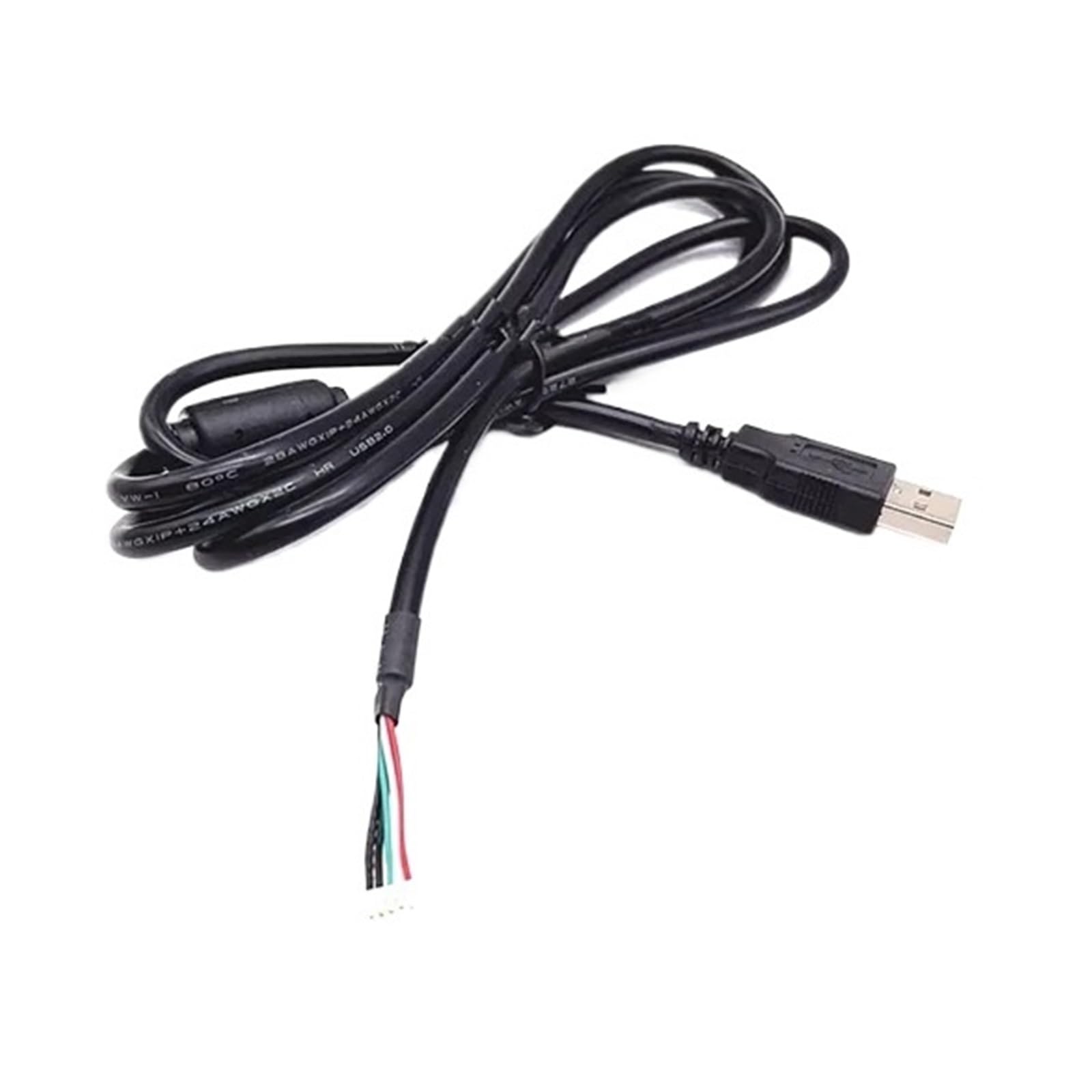 Cavo Dati da USB a 1,25 mm Touch Screen a 5 Pin con Doppia schermatura Cavo di Collegamento della Scheda Madre Cavo USB a terminale MX1.25 5P(0.6m)