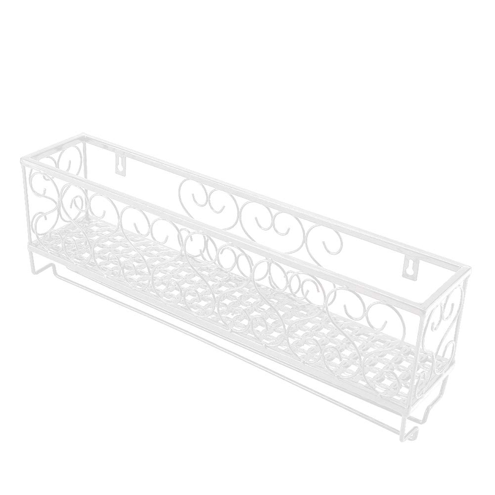 Rangement en verre pour la maison et bar mural blanc Cocoarm design