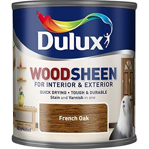 Dulux Woodsheen French Oak Wood Stain Cover