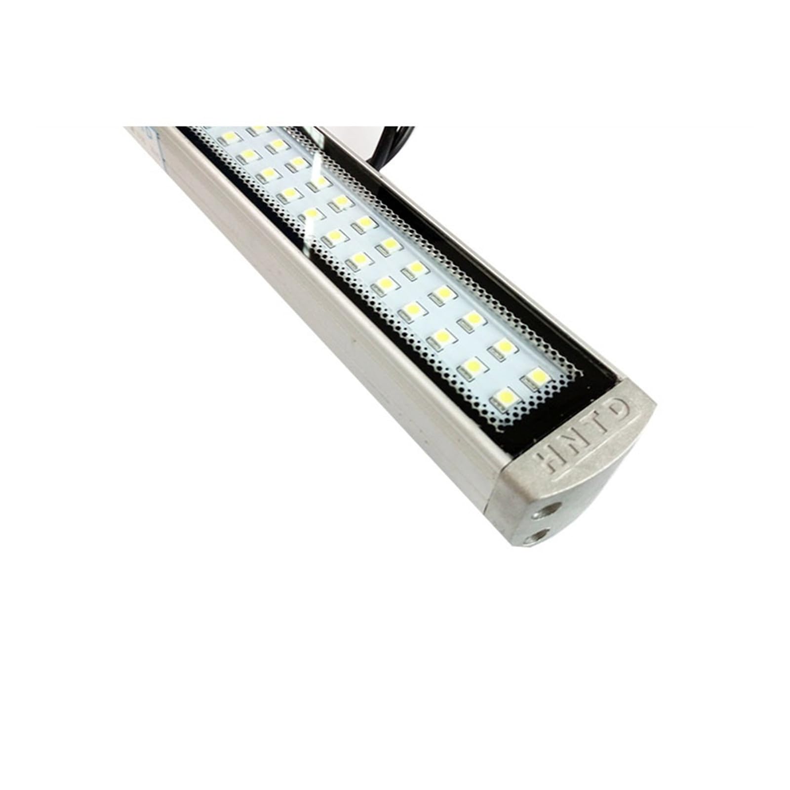 15 W DC 24 V AC 220 LED Metalowa lampa panelowa do obrabiarek CNC Wodoodporna robocza IP67 Wysoka jasność(220V)