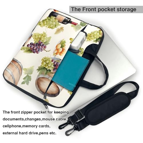 Maletín portátil impermeable para laptop 15.6 pulgadas miniatura 5