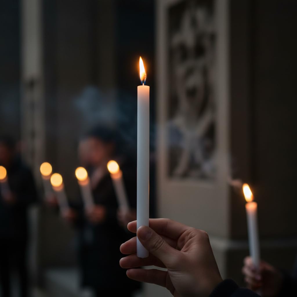 Cereria Di Giorgio - 10 Kg di Candele Votive - Circa 188 Pezzi - Diametro 1,6 cm Altezza 30 cm - Durata 6.5 ore