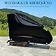 Baggerabdeckung für Minibagger (800-1800 kg),Wasser- und UV-beständig, mit Metallringen am Boden, stabil und langlebig, Baggerabdeckplane mit reflektierenden Streifen, geeignet für alle Wetter.