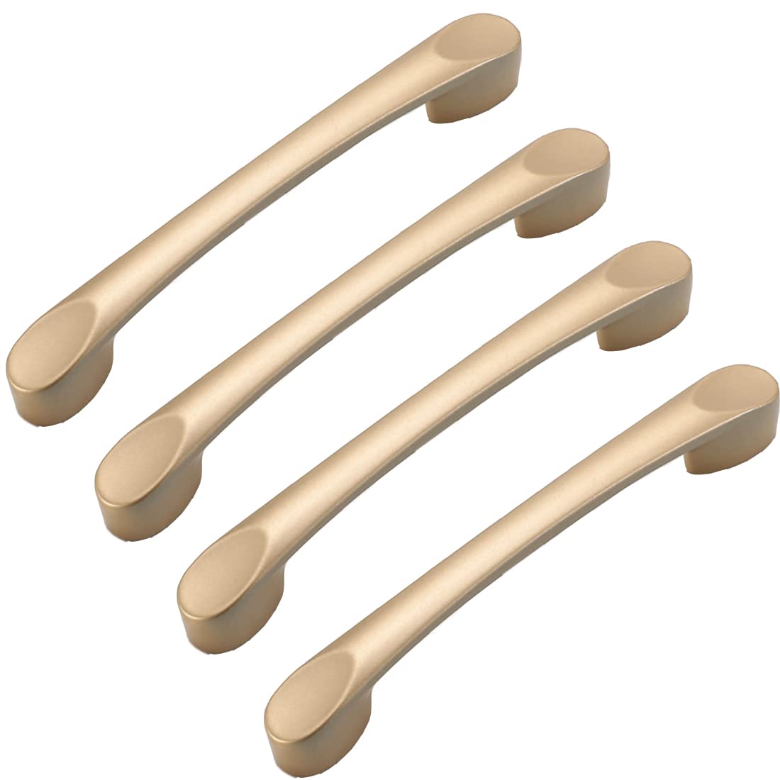 2 Poignées De Meuble Aluminium Ancien – Longueur 16,4 Cm – Occasion Bon état