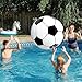 Lewtemi Giant Inflatable Sports Balls Large Inflatable Beach Ball Baseballs Soccer Rainbow Basketball Football for Sport Birthday Party Favor(4 Pcs,Soccer, Baseball, Basketball, Football,27 Inch)