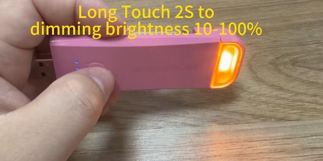 Image of HIONXMGA Book Light,Rechargeable Reading Light for Books in Bed at Night | Up to 100H Runtime,3 Amber Colors,Stepless Dimming,Eye-Caring Mode,USB Charging,Bookmark,Women Book Lovers,Christmas,Pink