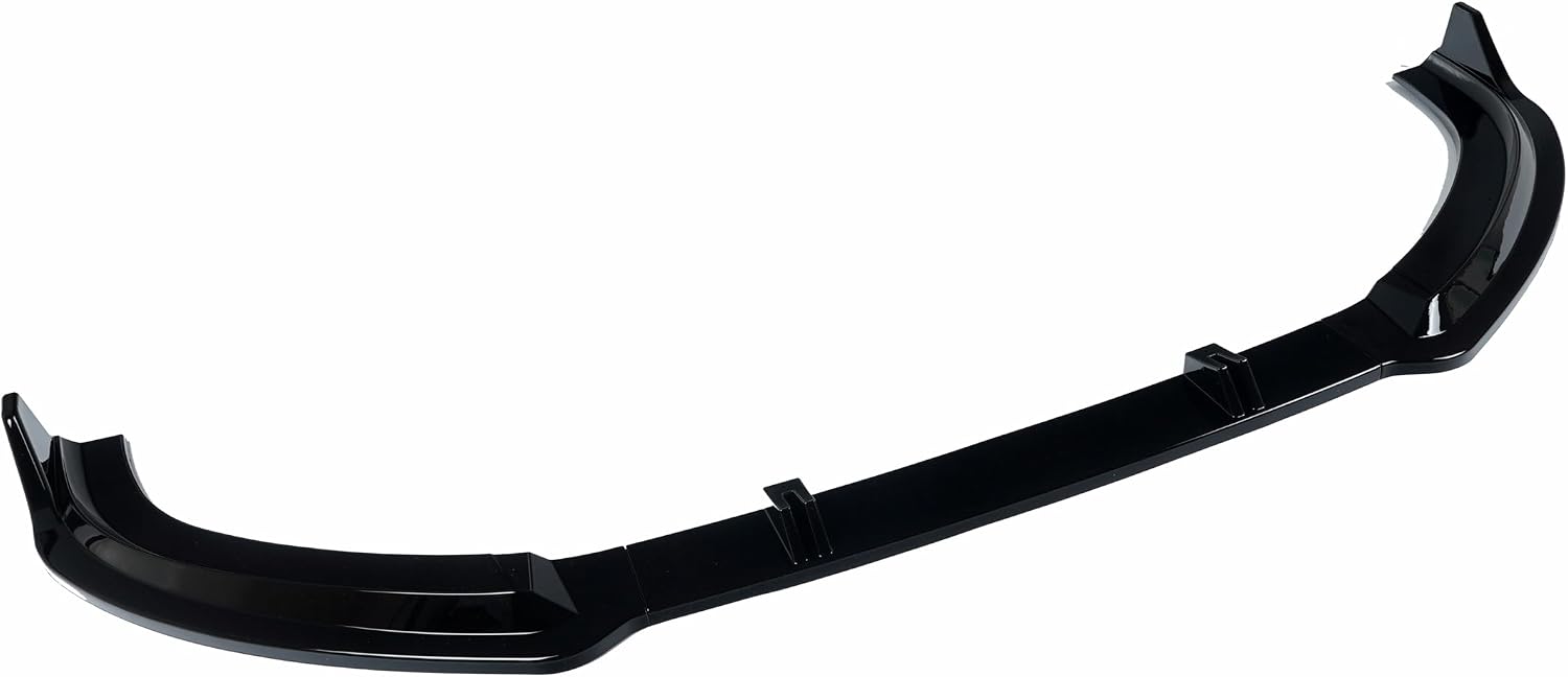Design Front Bumper Lip for 2014-2016 Audi A3 S-line S3 Front Diffuser Spoiler Gloss Black 3PCS Air Dam Chin Body Kit Underbody Lip Exterior Accessories