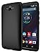 Droid Turbo Case, Diztronic Full Matte TPU Case for Motorola Droid Turbo (Fits Metallic Kevlar Version Only) - Matte Black - (DTB-FM-BLK)