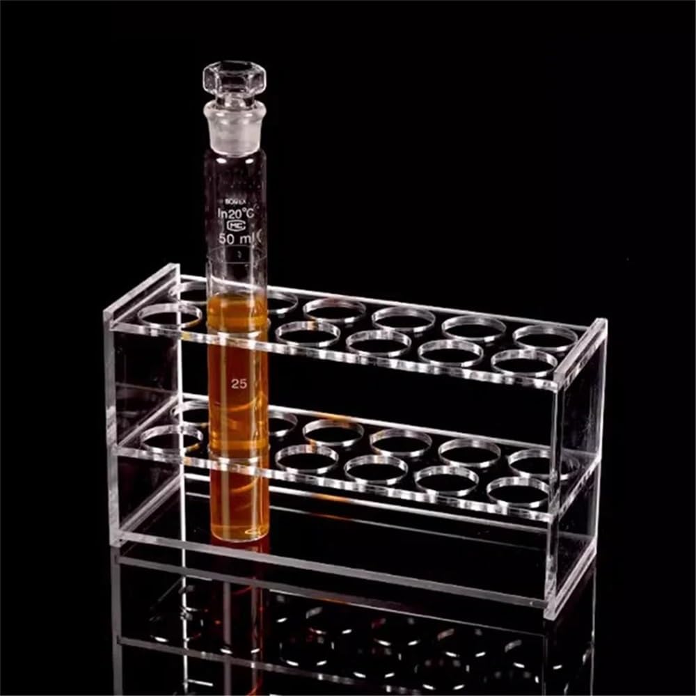 Laborausstattung und -bedarf 10 ml 25 50 100 Rohr Rack 6 Löcher 12 Labor Einzel/doppel Reihe