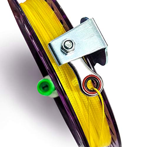 Hengda Kite Professional Outdoor Kite Line Winder Winding Reel Grip Wheel With Flying Line String Flying Tools With Lock-Purple #TOP5