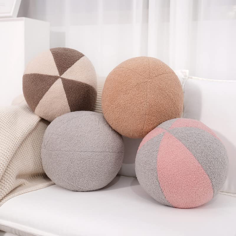 Cuscino In Peluche A Forma Di Terra – 17 Cm – Morbido, Rotondo, Per Divano E Cameretta