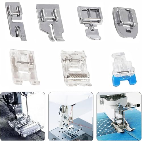 Kit de 13 Pies Prensatelas para Máquina de Coser miniatura 5