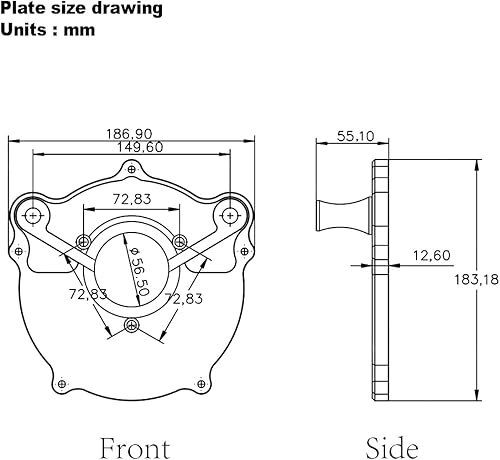 Miniatura 6 de TOPRAMETAL Entradas de filtro de aire cromado transparente para Harley Fltru Road Glide Ultra Flhr Road King Flhx Street Glide 2008-2016