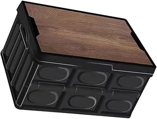 FAVOMOTO Caixa De Armazenamento De Acessórios Para Carro Lata De Lixo Organizador De Porta-Malas De Carro Caixas De Armazenamento Com Tampa Organizador De Porta-Malas Dobrável Caixa De