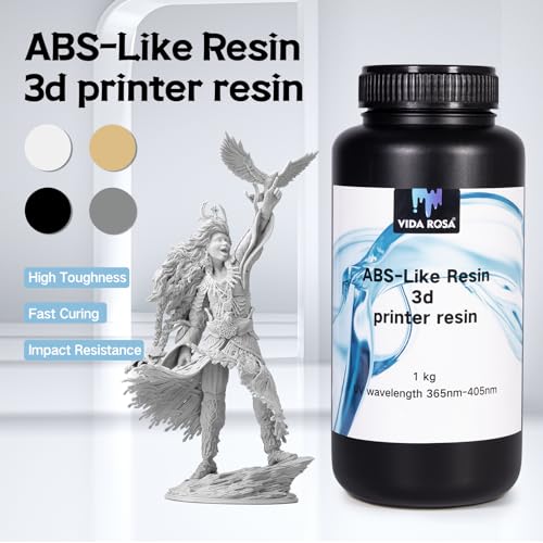 Resina ABS para Impresora 3D 1KG Alta Precisión 405nm - Fernando Cortés