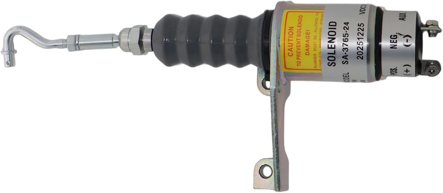 SA-3765-24 24V Fuel Shut Off Solenoid Valve For Cummins Engine