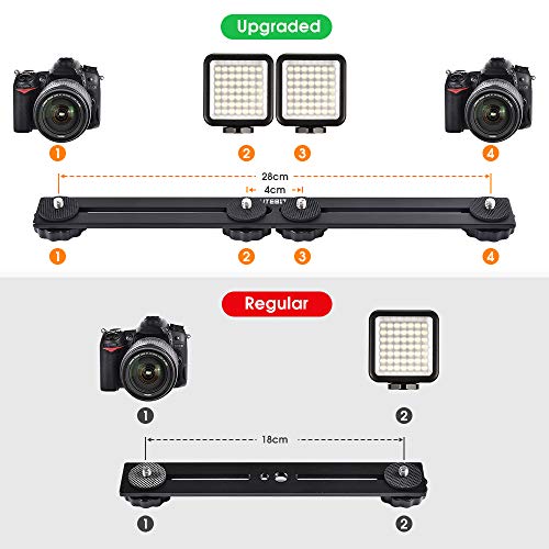 image for UTEBIT Flash Light Bracket 12in Upgraded Straight Speedlite Extension 