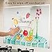 Oil Proof Wall Stickers Wallpaper Kitchen Backsplash Wall Protector Tools Pattern Waterproof Heat Resistant Tabletop Self-Adhesive Sticker for Kitchen Dining Room Wood Countertop (1)