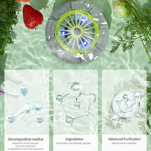 Laveuse de fruits rechargeable contre les impuretés - 4