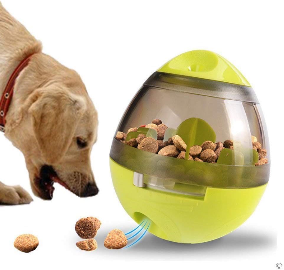 Brinquedo Interativo Para Cães com Dispenser para Petisco e Ração...