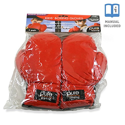 Pure Boxing Youth Kids Boxing Gloves - Red #TOP3