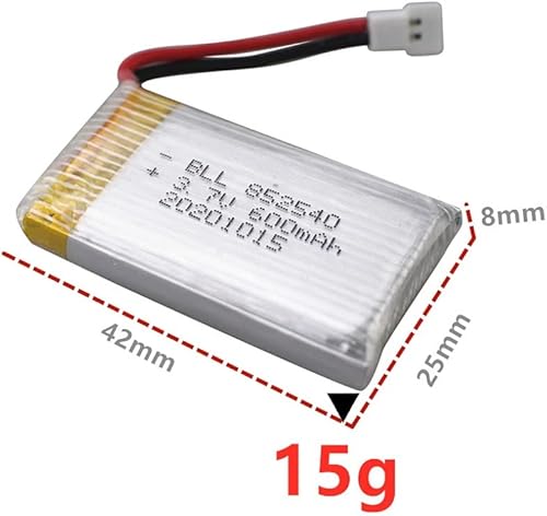Miniatura 2 de Accesorios 5 unids 3.7 V 600 mAh Lipo batería con 5 en 1 cargador para Syma X5C X5C-1 X5A X5 X5SC X5SW H5C V931 S5C S5W SS40 FQ36 T32 T5W H42