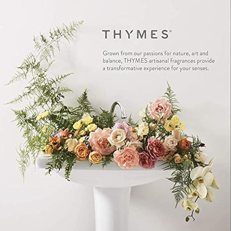 Thymes Aqua Coralline Reed Diffuser Oil - Room Fragrance Oil - Flameless Home Fragrance - 7.75 Fl Oz