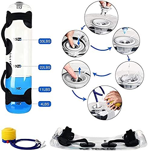 Aqua Bag - Bolsa de agua ajustable para ejercicio 20kg miniatura 6