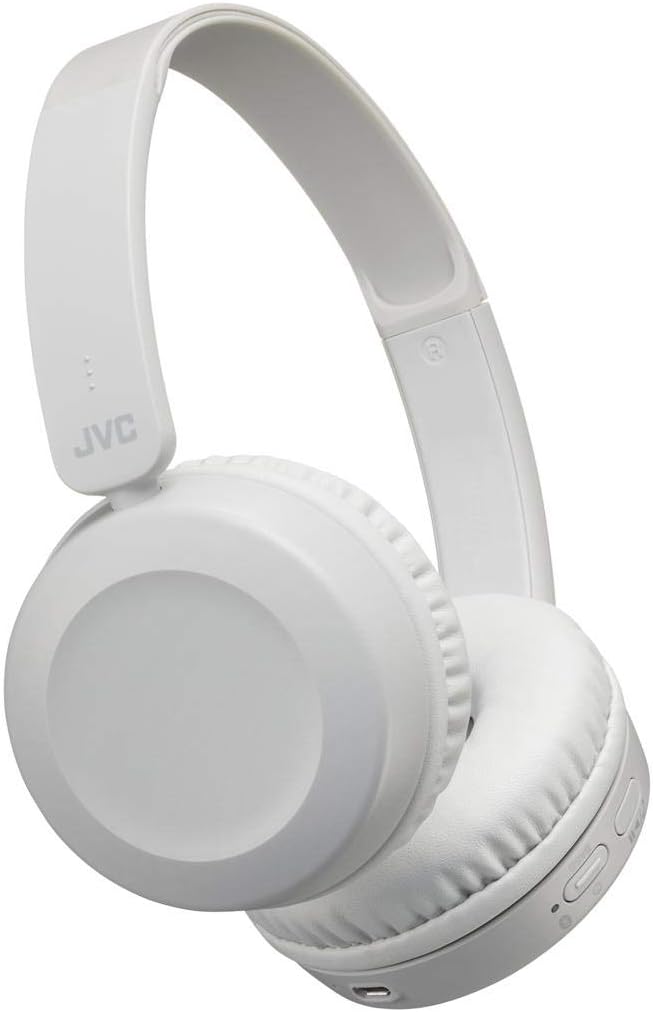 JVC Foldable Bluetooth On-Ear Headphones (Warm Gray)