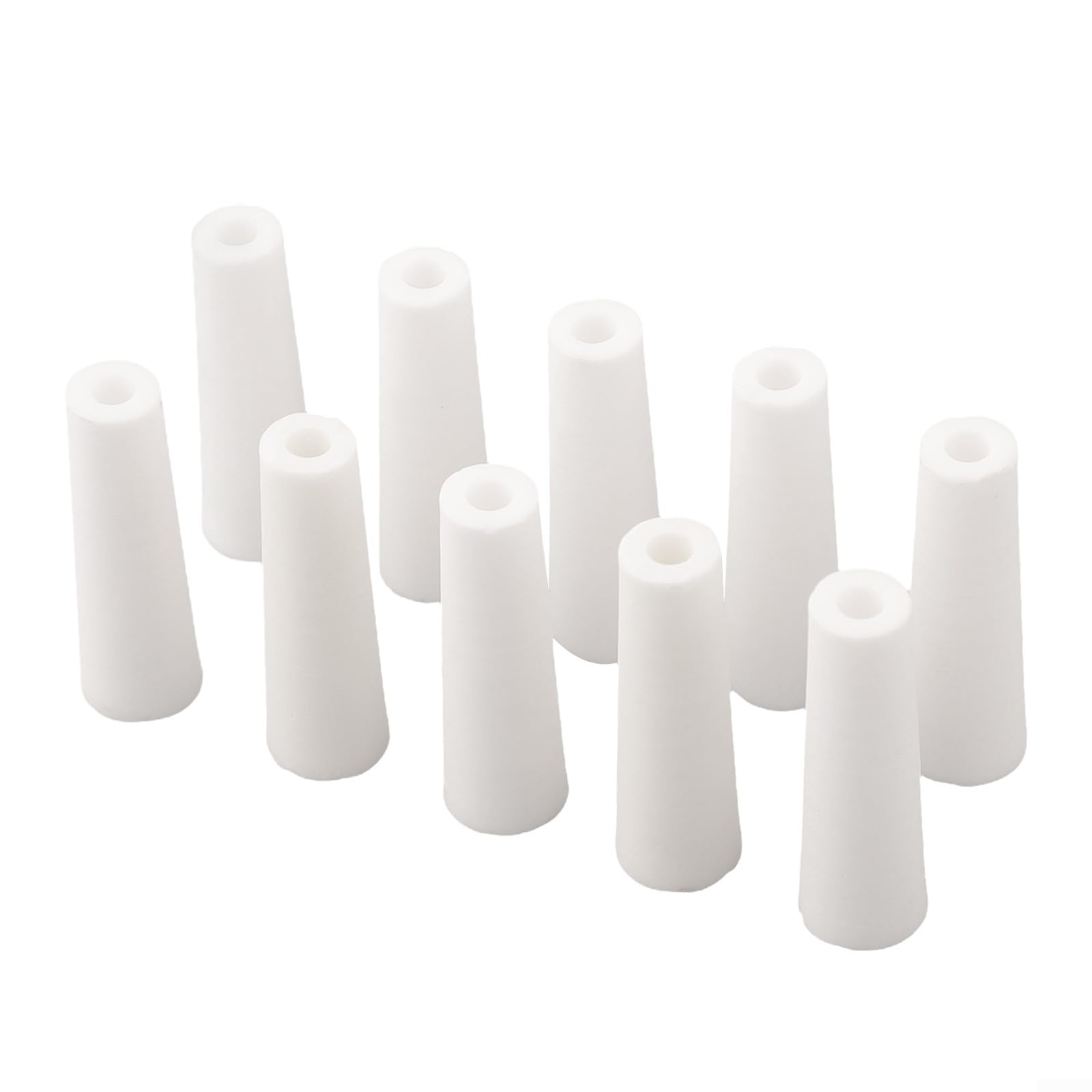 Feegow Lot de 10 buses de sablage en céramique, buse de 3,2 mm, outils de sablage pour réservoirs de sablage portables de type valve