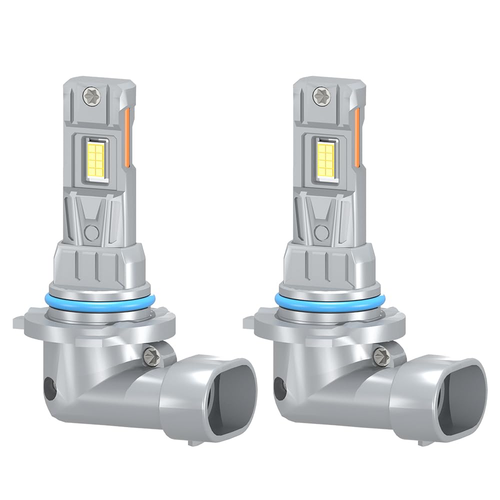 Lampadina LED per auto, 120W, 6000K Luce Bianca, Abbaglianti e anabbaglianti 9012 HIR2, Fendinebbia H11, Fari LED antiabbagliamento, Illuminazione notturna a 300 metri, For Toyota Yaris 2015-2018
