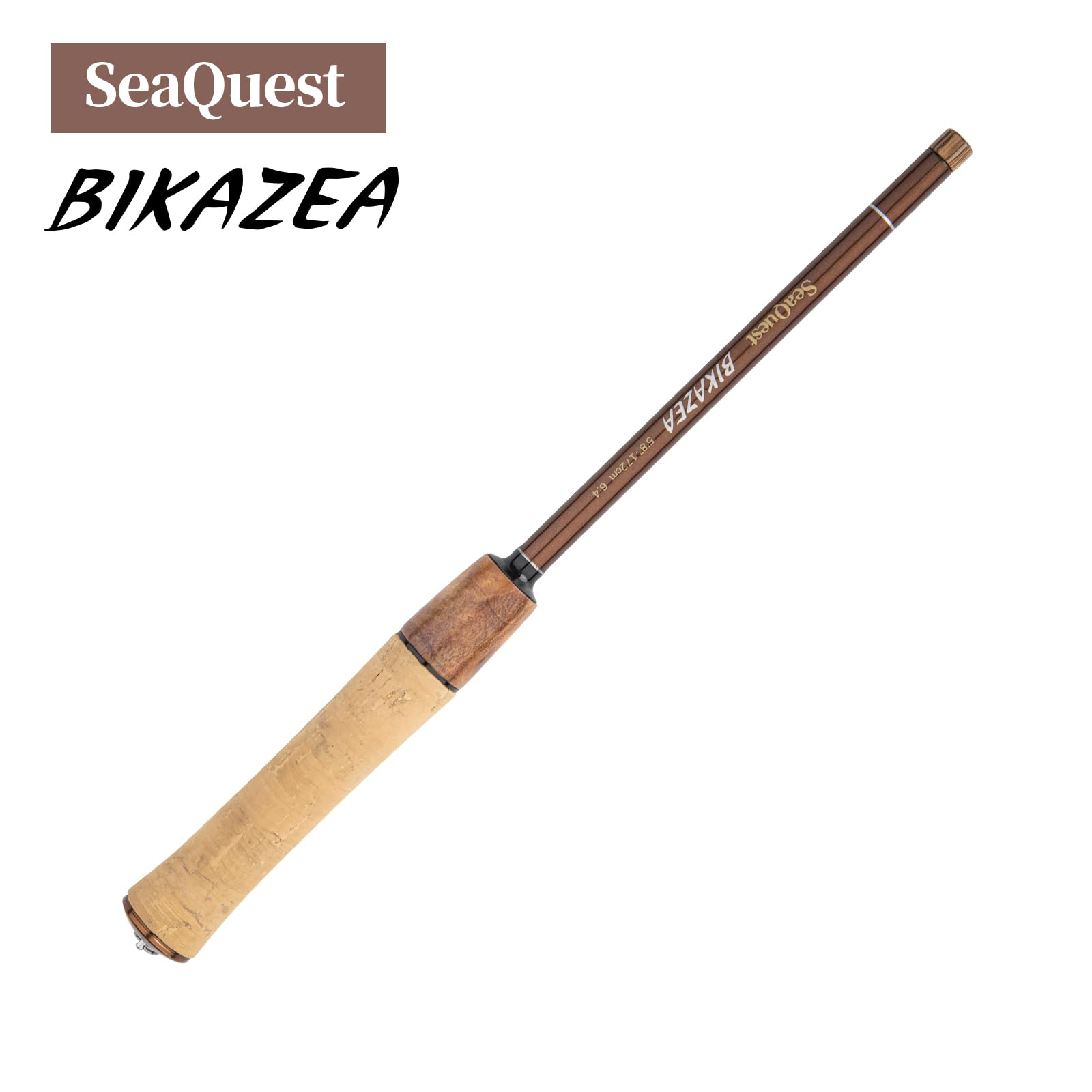Seaquest Caña de Pesca Tenkara Rod Viajero Portátil Elástica Poste de Fundición con Tubo de Almacenamiento