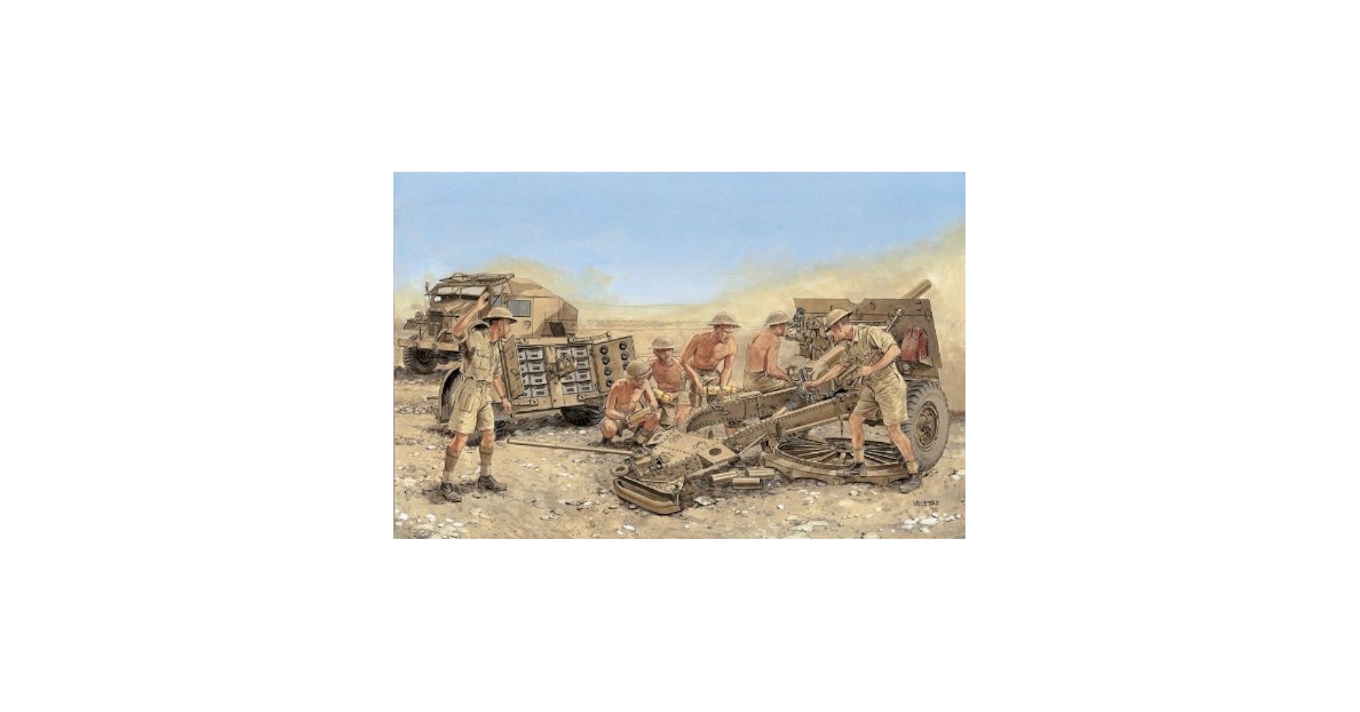 Amazon | サイバーホビー プラモデル 1/35 WW.II イギリス軍 25