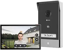 Vídeo Porteiro HP7 – Wi-Fi com Aplicativo, Resolução 2K, Tela Touch 7 Polegadas, Bivolt, IP65 (modelo CS-HP7-R100-1W2TFC)