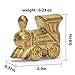 Yellow Mountain Imports Metal Die-Cast Mexican Train Domino Train Markers - Set of 8