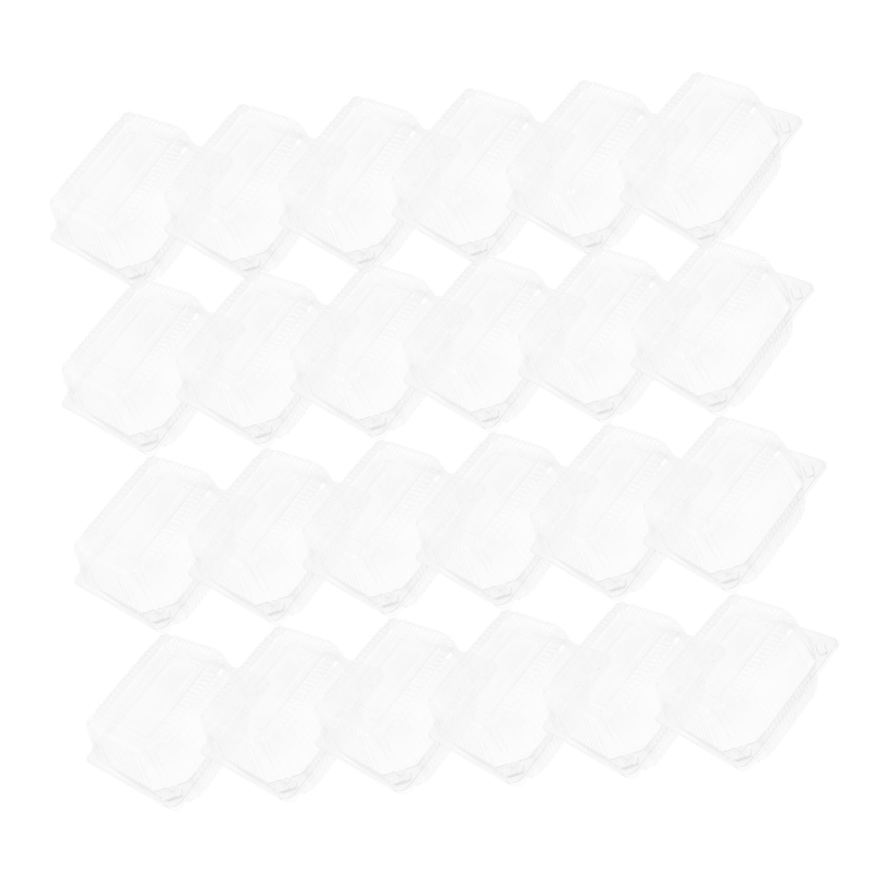 KICHOUSE Pastry Box Set 100pcs Dessert Boxes Elegant Packaging for Cookies Snacks Candy Takeaway Fruit Storage