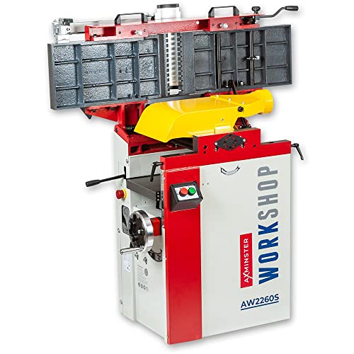 Axminster Workshop AW2260S Planer Thicknesser Spiral Block - 230V 9 Axminster Workshop AW2260S Planer Thicknesser Spiral Block - 230V - Image 9