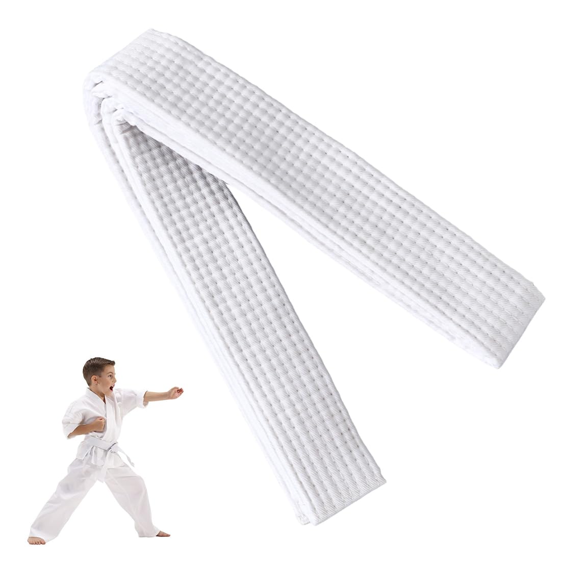 XPEX 260cm judo karate deportes artes marciales cinturón taekwondo profesional aikido cinturón de tela gruesa niños adultos artes marciales karate