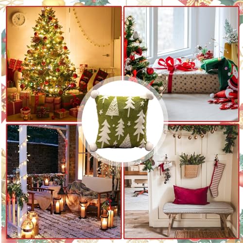 Coussin de Noël en peluche douce, cadeau idéal pour canapé et lit - 7