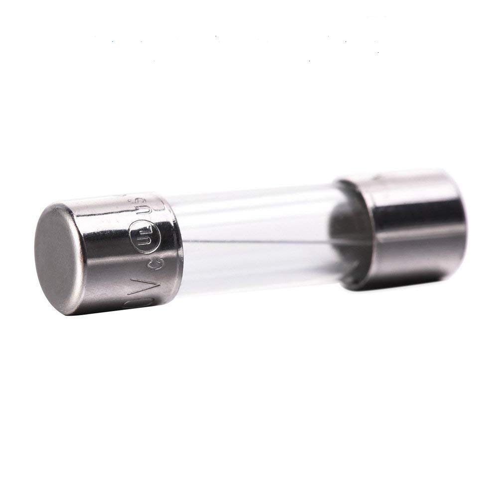 Christmas Tree Light Fuses, 3A Max 3amp 125V/250V Fast Blow Glass Fuse 0.79 x 0.2 Inch/ 20 x 5 mm(20 Pack)