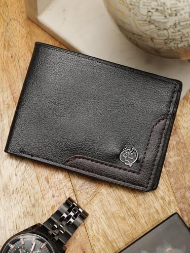 Image of ZEVORA 2 in 1 Gift Combo Set for Men - Leather Wallet with Pen - Gift Box for Birthday, Anniversary, Corporate & Festive Gifting