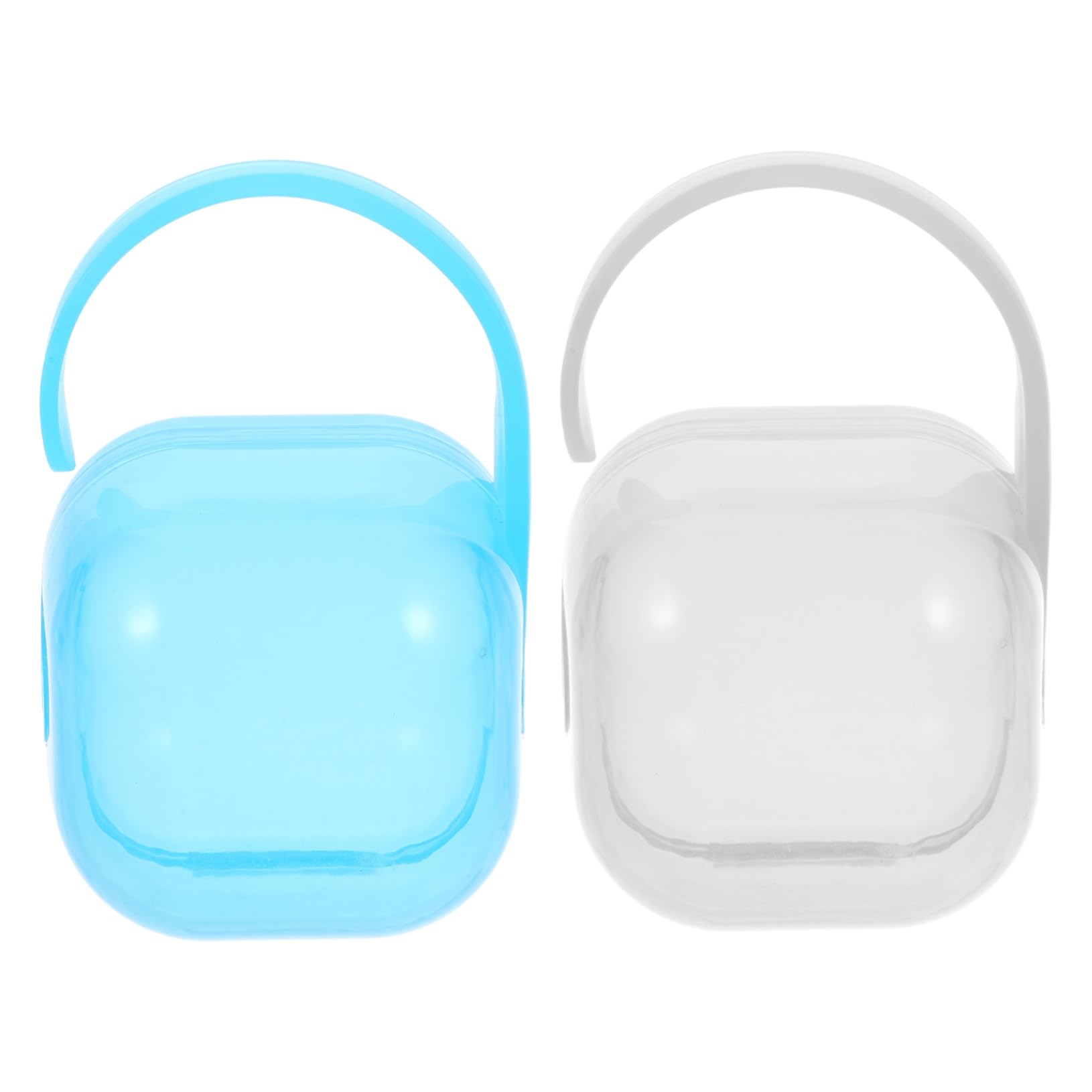 SUPVOX Pacifier Holder Case Baby Toddler Travel Storage Pp Material Portable Case Smooth Edges Convenient