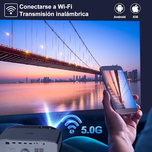 Beamer Full HD WiFi Bluetooth, Artlii Energon2 Native 1080P Projector, 4K Ondersteund, Max 250" Scherm, Home Cinema Projector Compatibel met iOS, Android, TV Stick, PS4, X-Box, Laptop, Smartphone - Image 4