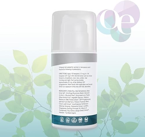 Miniatura 3 de Organic Excellence Balance Plus Therapy Crema de progesterona bio-idéntica con fitoestrógenos - 3 oz