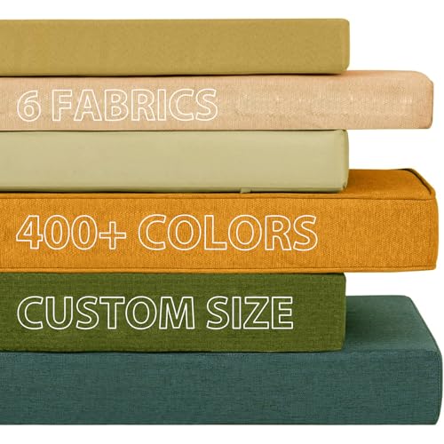 WLXFF Cuscino Panca Dimensioni Personalizzate, Antiscivolo Rimovibile Lavabile per interni per la casa, finestra a golfo, tappetino,20CM