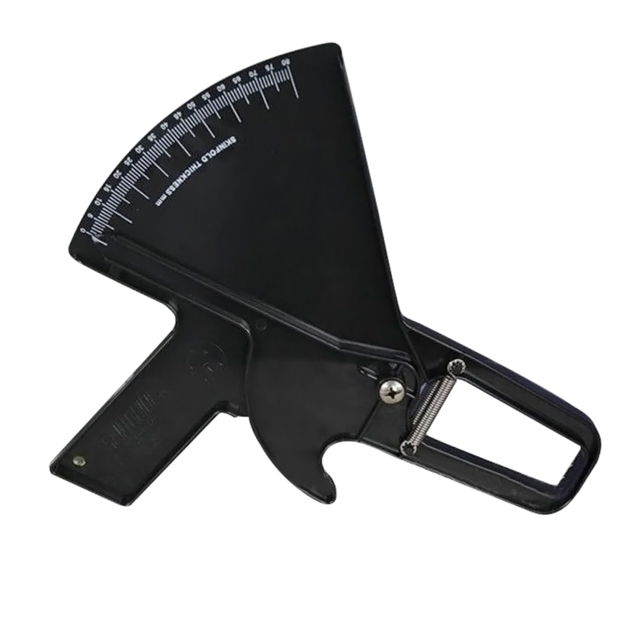 Generic Calculator Boday Fat Tester Skinfold Caliper Skinfold Tester Boday Fat Tape Fat Measurer Black